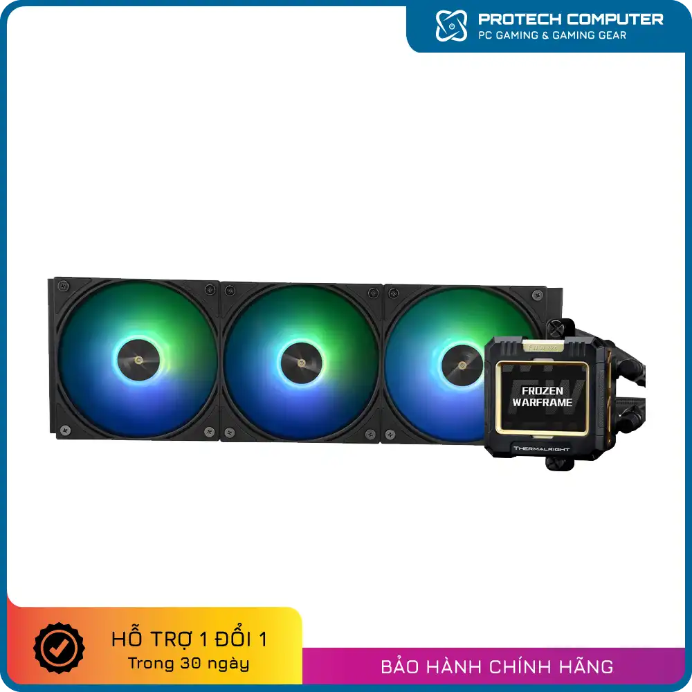 Tản Nhiệt Nước AIO Thermalright Frozen Warframe 360 BLack ARGB